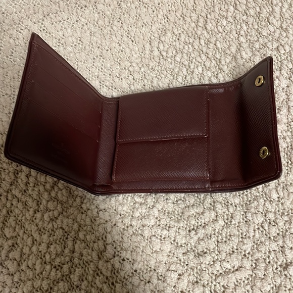 Authentic Louis Vuitton logo wallet monogram mini Lin - Picture 5 of 11